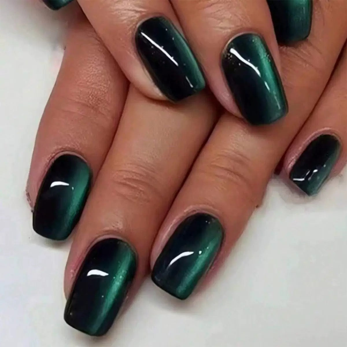 Dark Green Cat Eye