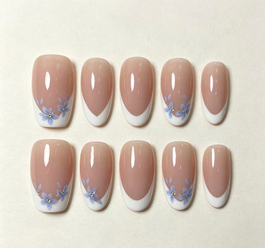 Soft Blue French Whisper